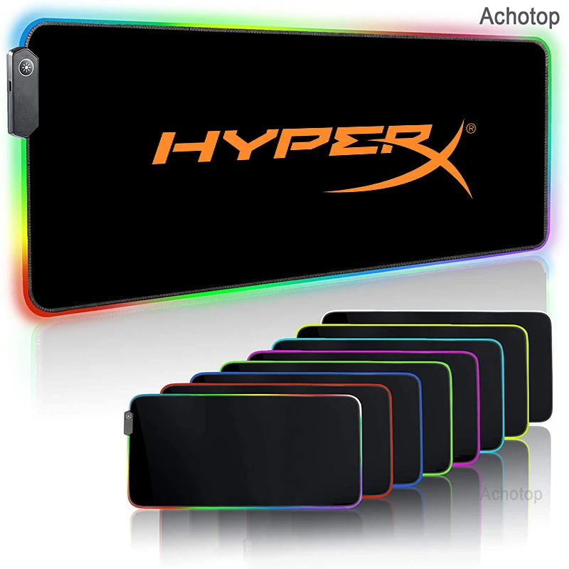 HyperX RGB Gaming Mouse Pad LED Soft Extra Extended Large Mousepad Gamer Anti-Slip Rubber Base XL PC Computer Keyboard Mouse Mat HyperX RGB Gaming Mouse Pad LED Soft Extra Extended Large Mousepad Gamer Anti-Slip Rubber Base XL PC Computer Keyboard Mouse Mat