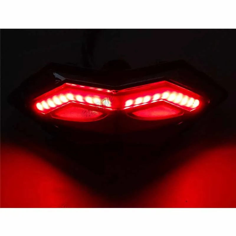 Waase для Kawasaki Ninja 250 300 EX300 2013 задний светильник задний стоп-сигналы поворота Интегрированный Светодиодный светильник