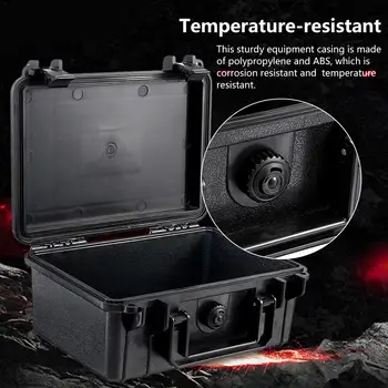 

Moisture-proof Explosion-proof Shock-proof Box - ABS Waterproof Outdoor Instrument Kit Tool Case Camera Photography Storage Box