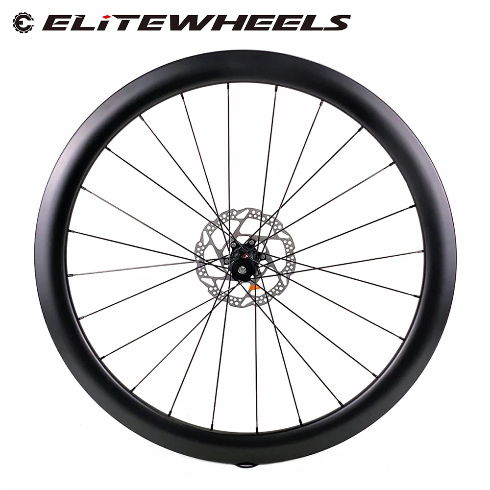 ELITEWHEELS 700C гравий углеродная сыворотка 50 мм Глубина 29 ширина колеса Центральный