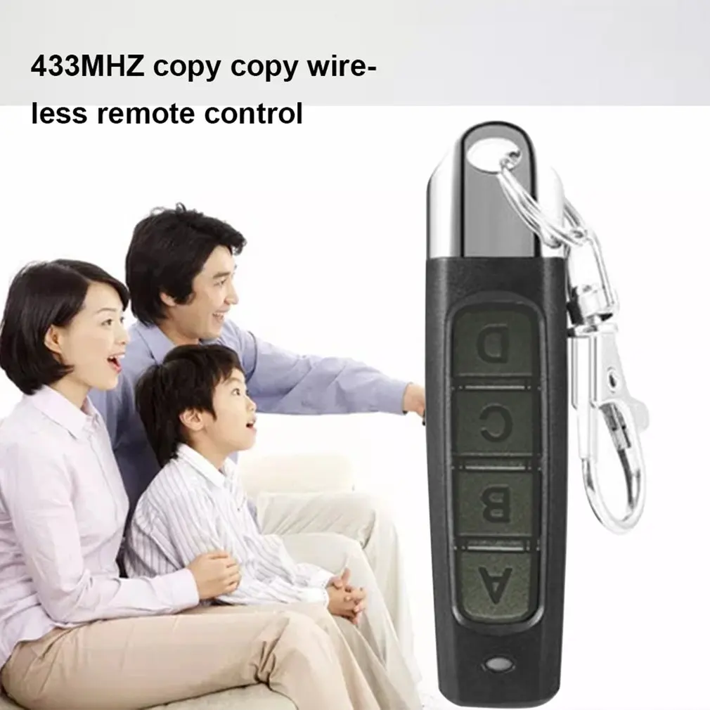 433Mhz Remote Control Garage Gate Door Opener Remote Control Duplicator Clone Cloning Code Car Key electric rim lock