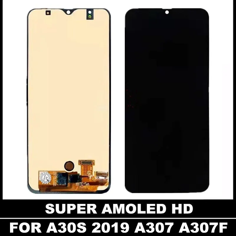 Сенсор A30S ЖК-Замена для samsung Galaxy A30s 2019 A307 A307F A307DS протестированный дисплей с