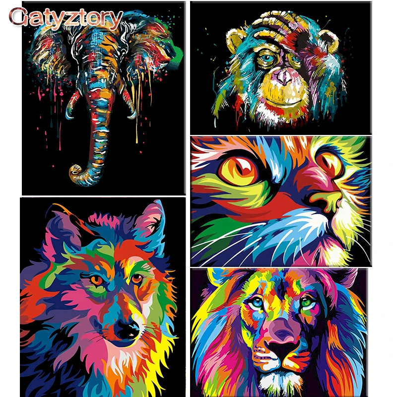 Painting By Numbers Kids Cat Acrylic Paint By Numbers For Adults Animals  Diy Handpainted Oil Painting Canvas Wall Art Decor Home - Paint By Number  Package - AliExpress