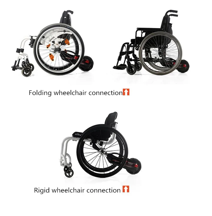 Новое инвалидное кресло-коляска, маленькое заднее колесо, электрическое переднее ручное кресло-коляска, умное толкающее колесо