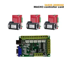 

Engraving machine accessories DIY 3-axis engraving machine hybrid servo drive kit MACH3 100KHZ/200KHZ CNC control system