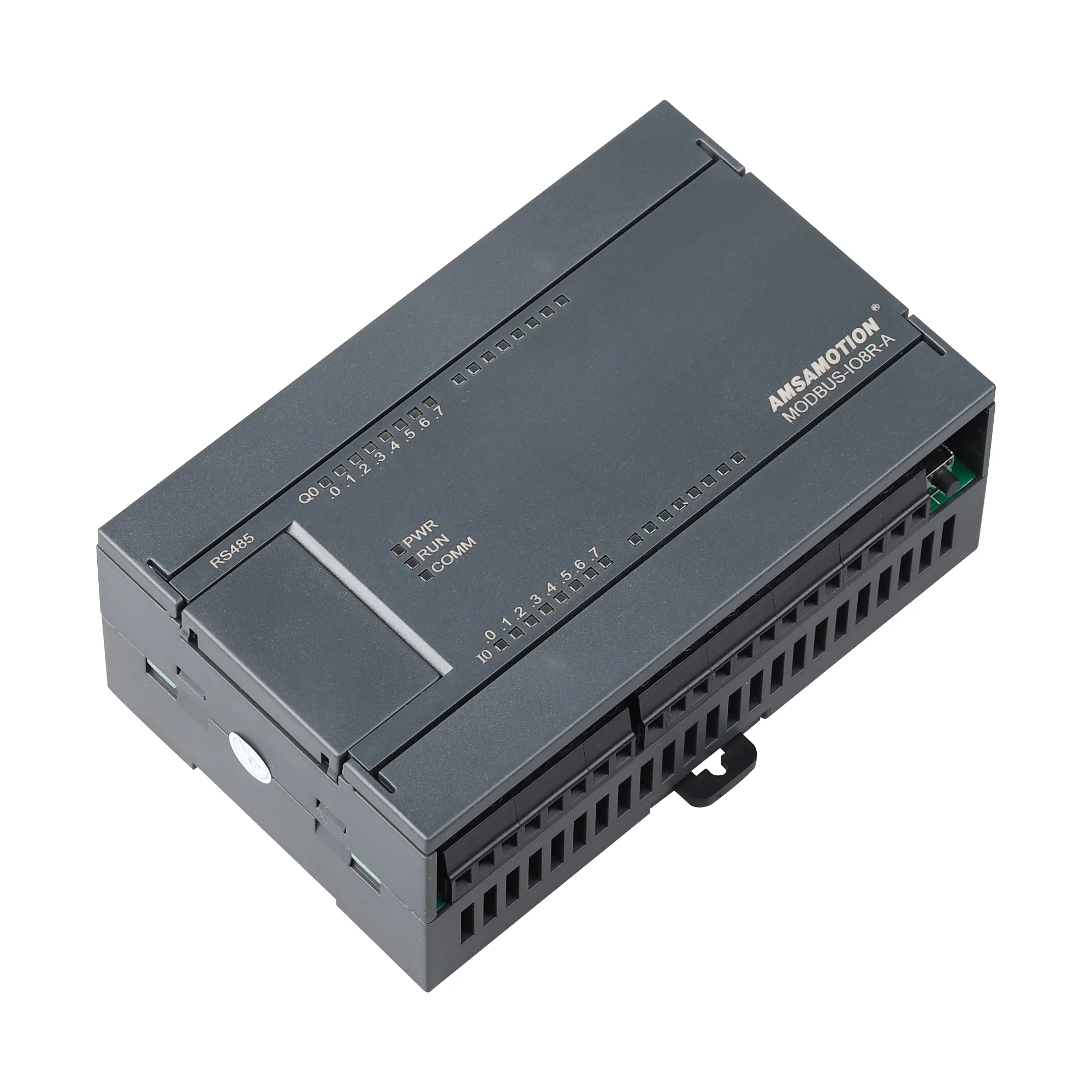8 полосный релейный модуль Modbus RTU 6AI 1AO аналоговый вход выход 485 плата связи 8DI/8DO