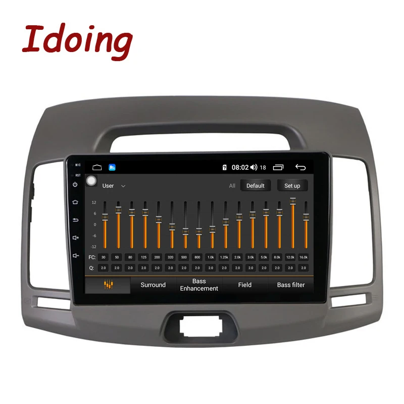 Discount Idoing 9"Car Radio Multimedia Android 8.1 Video Player Navigation GPS For Hyundai Elantra HD 2006-2010 4G+32G DSP 2.5D NO 2 DIN 1