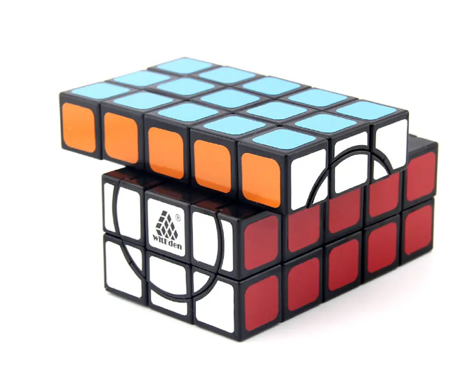Высококачественный супер кубовидный кубик WitEden 3x3x5, Магический кубик 1С, головоломка, скорость, рождественский подарок, идеи, детские игрушки для детей