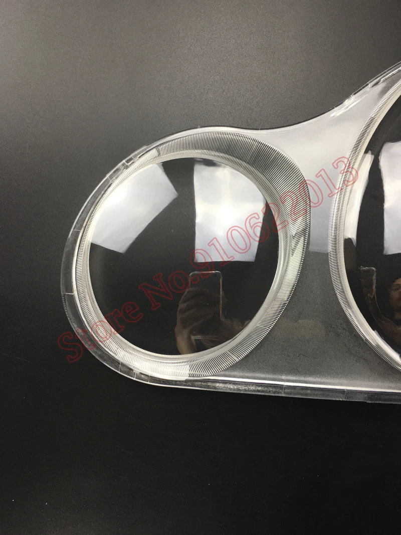 Car Front Headlight Cover For Volkswagen VW Polo 2002 2005 Light Caps Transparent Lampshade