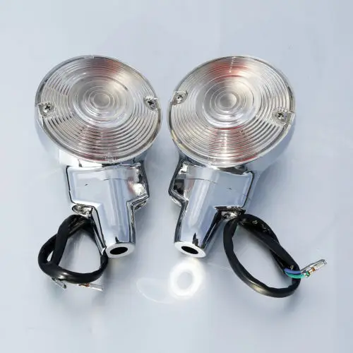 Передние плоские указатели поворота для Harley 01 17 Touring Electra Glide Road King Heritage Softail FLSTC| |