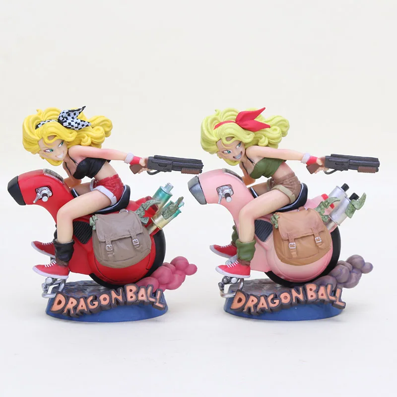 Dragon ball z фигурка Lunchi Lunch Bulma Scultures BIG Zoukei Tenkaichi Budoukai 4 dragonball z фигурка игрушки - Цвет: 2pcs bag 2658