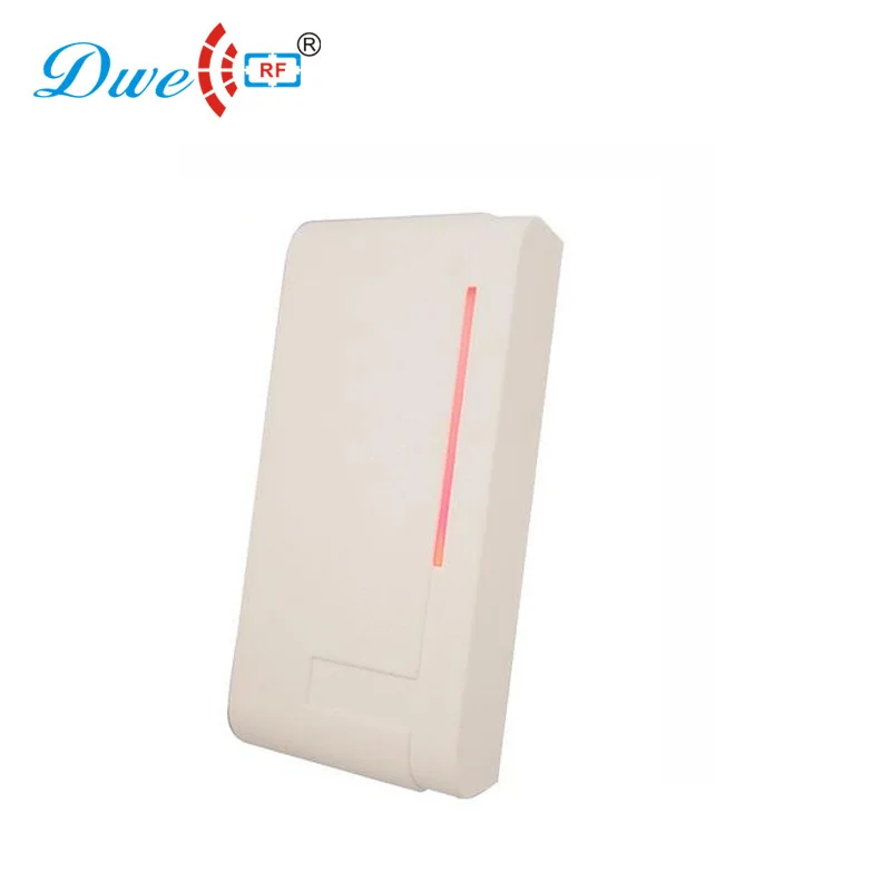 DWE CC RF FCC rfid proximity 13.56mhz white wiegand reader for door access control system
