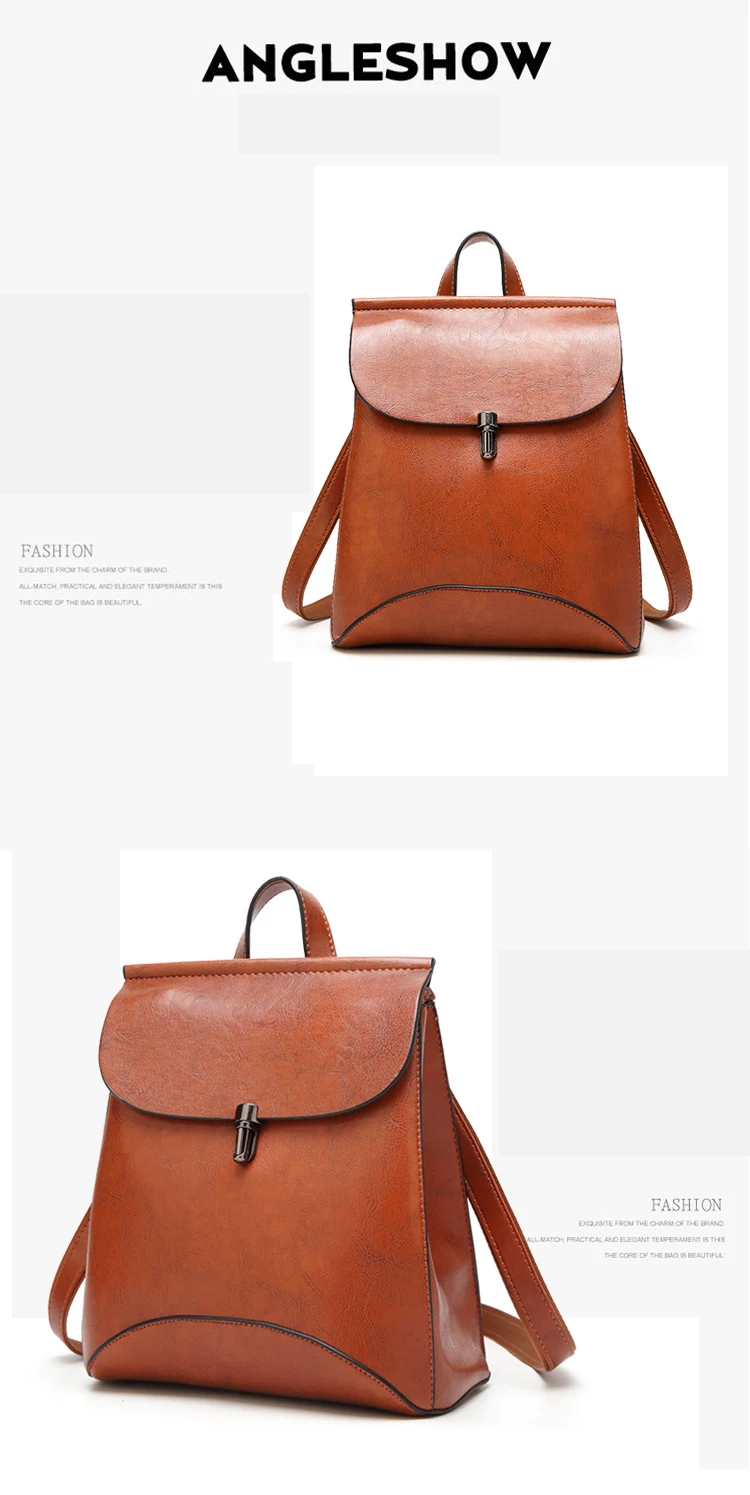 Mochila de moda mujer mochilas de cuero para jóvenes de alta calidad para adolescentes mochila de hombro escolar para nivienas