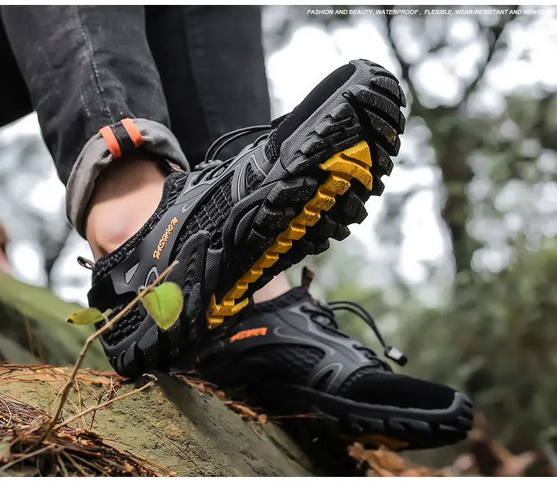 BOUSSAC 39-46 Tall And Drivable Climbing Shoes 4 Mountaineering Stations Safe And Non-slippery Shoes