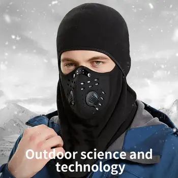 

Outdoor Cycling Dustproof Warm Keeping Face Cover Balaclava with Breather Valves Wind Stopper Face Hats mask protection face