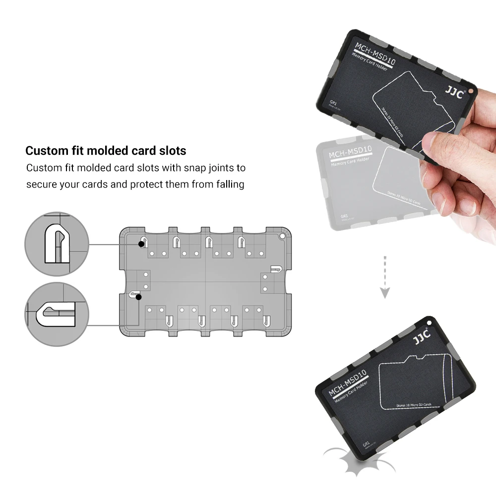 30 Slots Micro SD Card Case with Index Label, Water Resistant & Shockproof  Micro SD Card Holder, Com…See more 30 Slots Micro SD Card Case with Index
