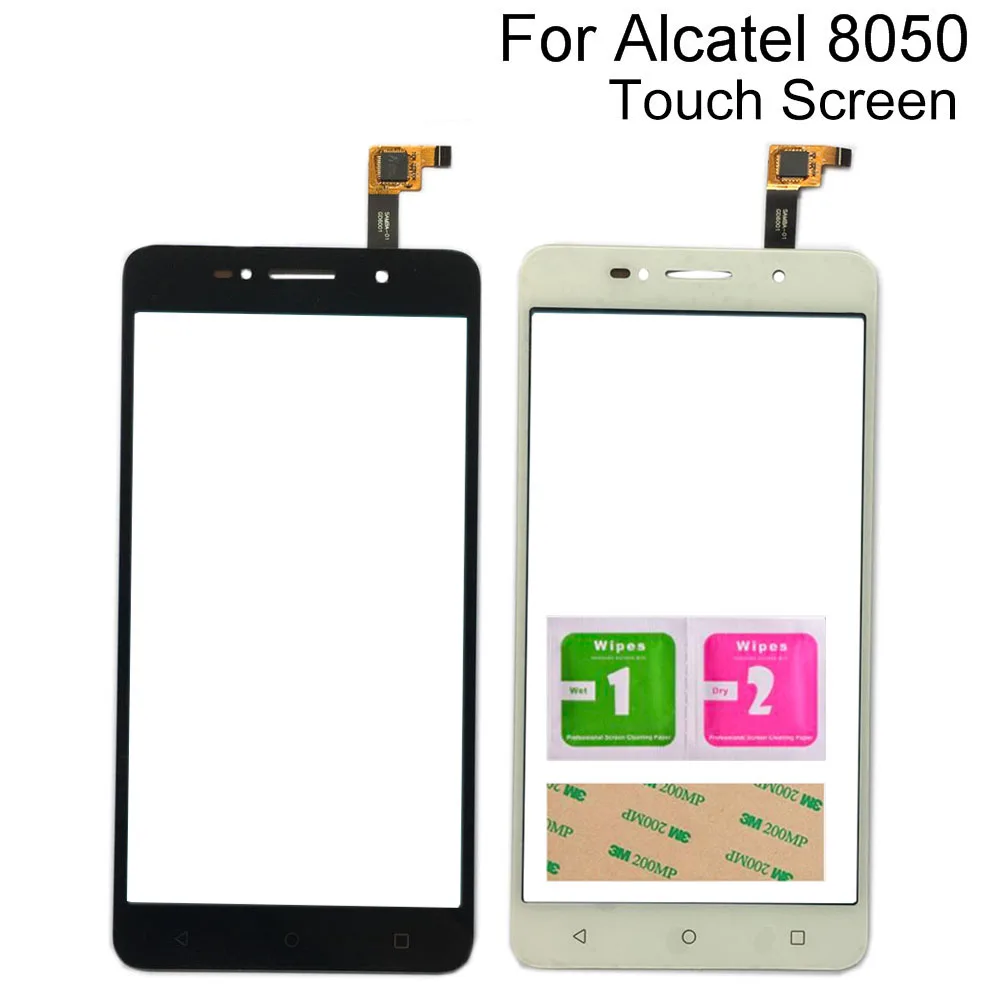 Сенсорный экран для Alcatel One Touch Pixi 4 OT-8050D OT8050 8050D 8050 сенсорные инструменты 3M клеевые