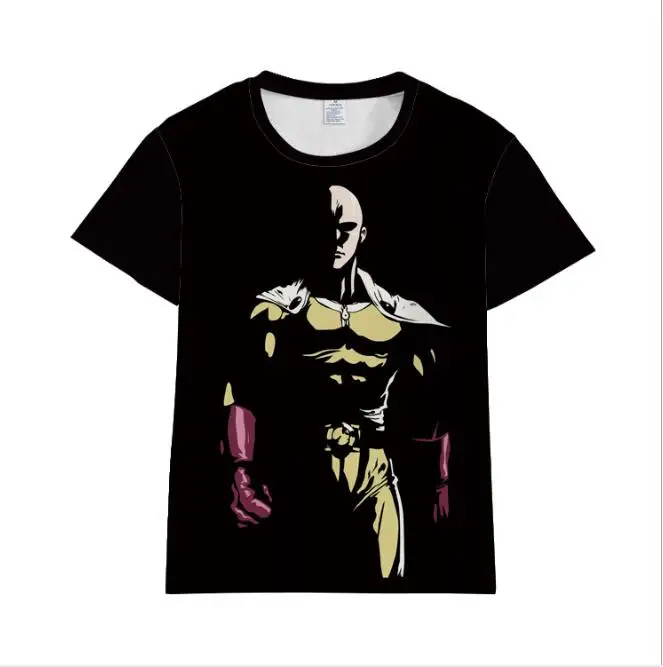 03 One Punch Man Футболка Сайтама косплей костюм для мужчин и женщин повседневные футболки с коротким рукавом футболки - Цвет: 03