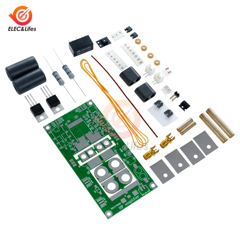 45 Вт 70 Вт SSB Линейный Усилитель Мощности HF доска DIY комплект для YAESU FT-817 KX3 радио трансивер звук динамик модульное Amplificador