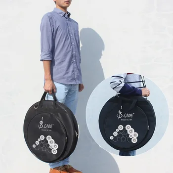 

21-Inch Three Pockets Cymbal Bag Packback with Removable Divider Shoulder Strap