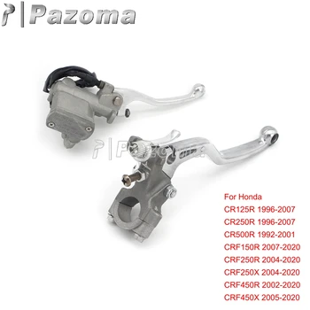 

1 Pair Motorcycle Brake Clutch Lever Master Cylinder For Honda CR125R CR250R CR500R CRF150R CRF250 CRF450 1992-2020