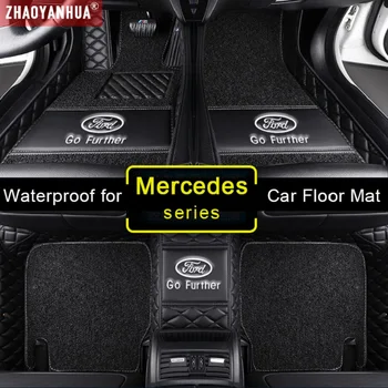 

3D Waterproof Car Mats for BMW series 2 gran tourer F46 F22 F23 F45 F46 220i 225i 230i Accessories Leather floor mats Carpet