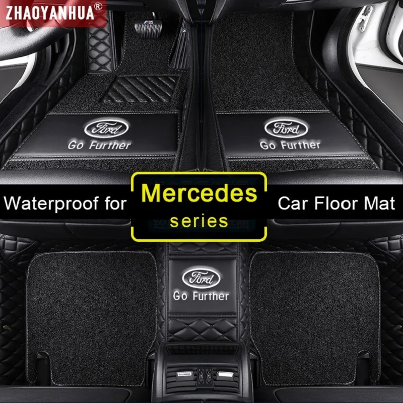 Водонепроницаемые автомобильные 3D коврики для mercedes Benz GLA 200 220 250 220d аксессуары