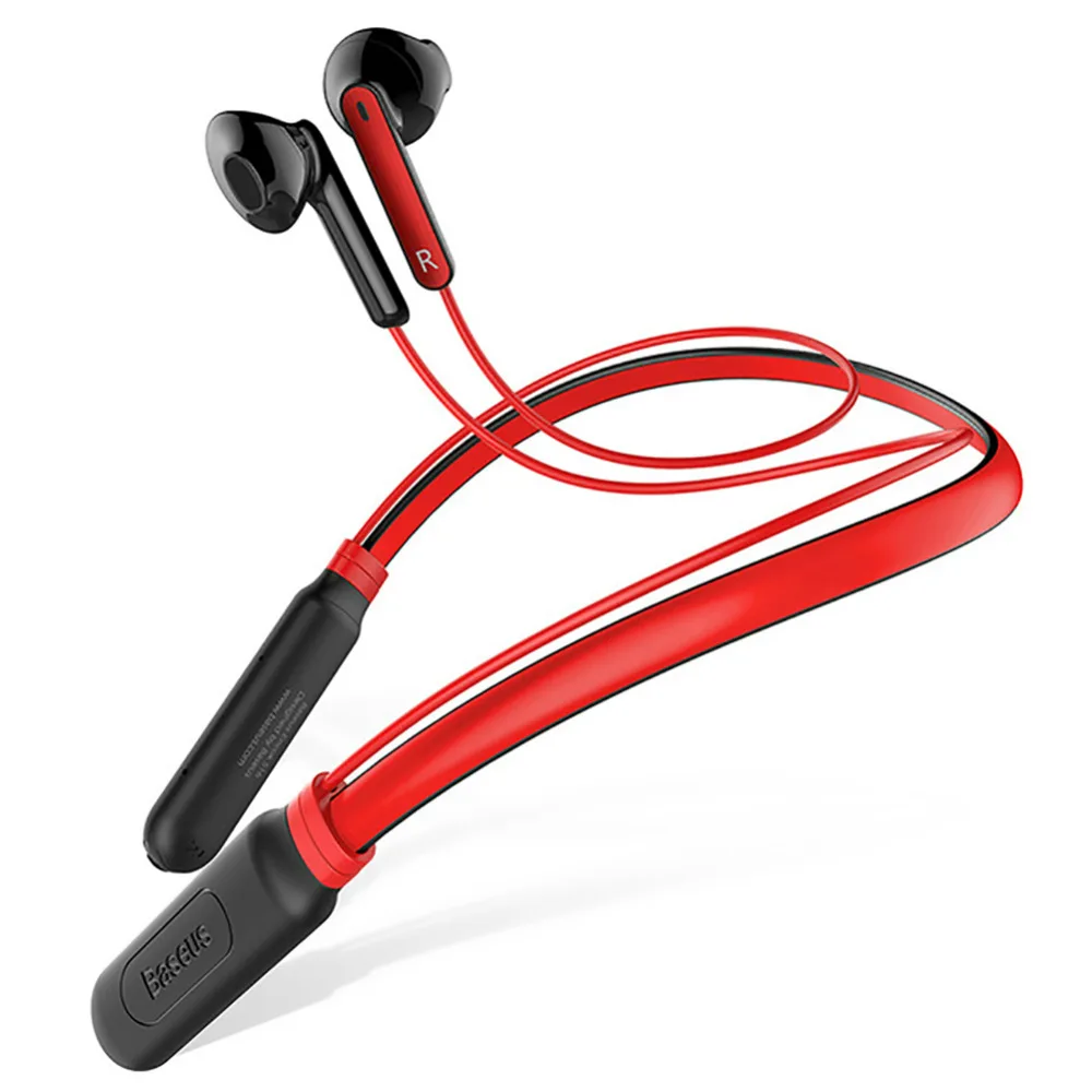 Магнитные наушники Bluetooth V4.0 S16, Висячие боковые наушники-вкладыши, 10 м, передача 120 мАч, беспроводная bluetooth-гарнитура