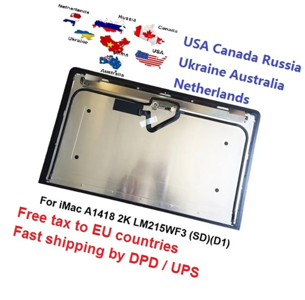 В Австралию ЖК-экран Для iMac 21," A1418 2K ЖК-дисплей LM215WF3(SD) D1 D2 D3 D4 MD093/094