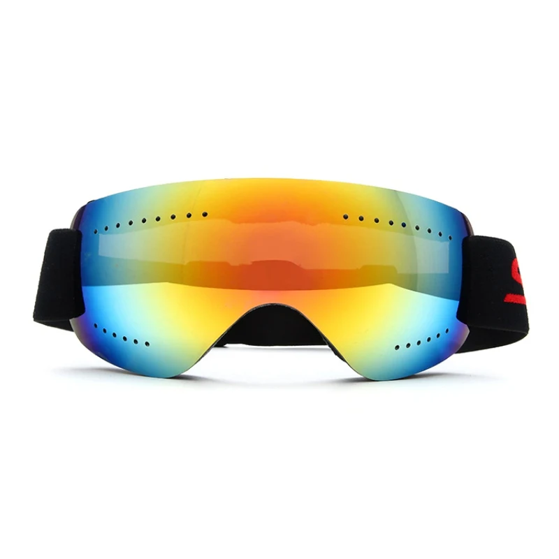 Высокое качество анти-туман Защита от ультрафиолетовых лучей спортивные солнцезащитные очки с регулируемая Эластичная головная повязка на открытом воздухе для езды, катания на лыжах Сноуборд Защитные Очки
