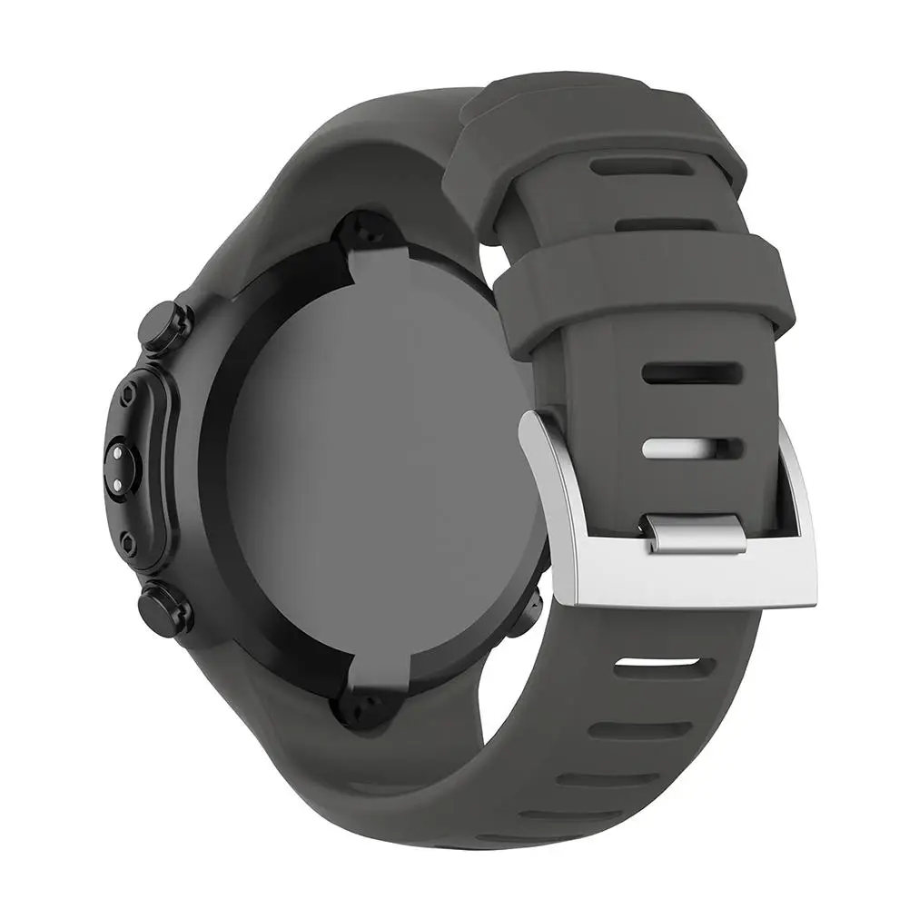 Силиконовый сменный ремешок на запястье ремешок для часов SUUNTO D6 D6i Novo, работающие под водой часы два режима ношения# CO