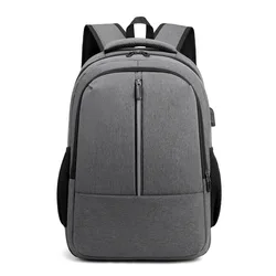 Large-Capacity Computer Bag Multifunctional Oxford Cloth Waterproof Backpack Convenient Double Zipper Business Casual Packet