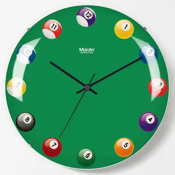 

Blue Creative Wall Clock Modern Design Merry Christmas Decoration Home Clocks on The Wall Unique Gifts Living Room Decor WKP577