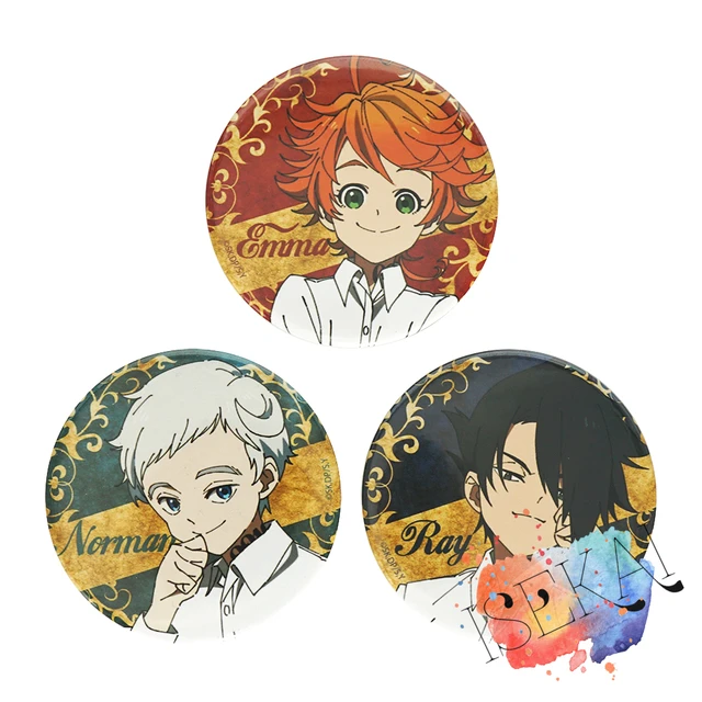 Japan Anime The Promised Neverland Acrylic Stand Model Plate Emma Norman  Ray Acrylic Figures Standing Holder