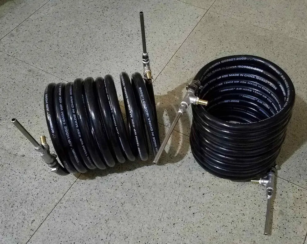 

316 Stainless Steel Countercurrent Cooling Coil 7.3M High Pressure Resistant Configuration