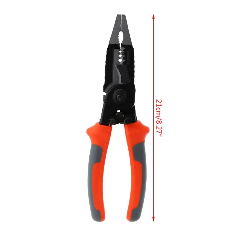 

6 in 1 Multifunction Wire Stripper PlierCrimping Cutter Electrician Cutting Tool