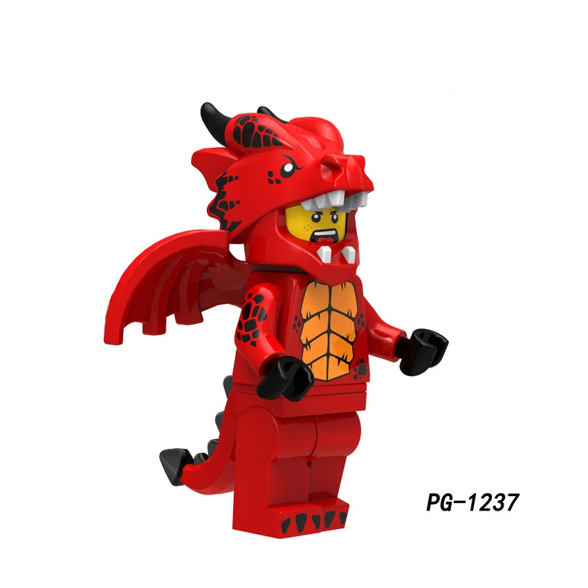 

Single Figure Dragon Unicorn Cactus Balloon Boy Flowerpot Building Blocks Bricks Kids Toys Legoing PG8151 PG8152 PG8223 PG8224