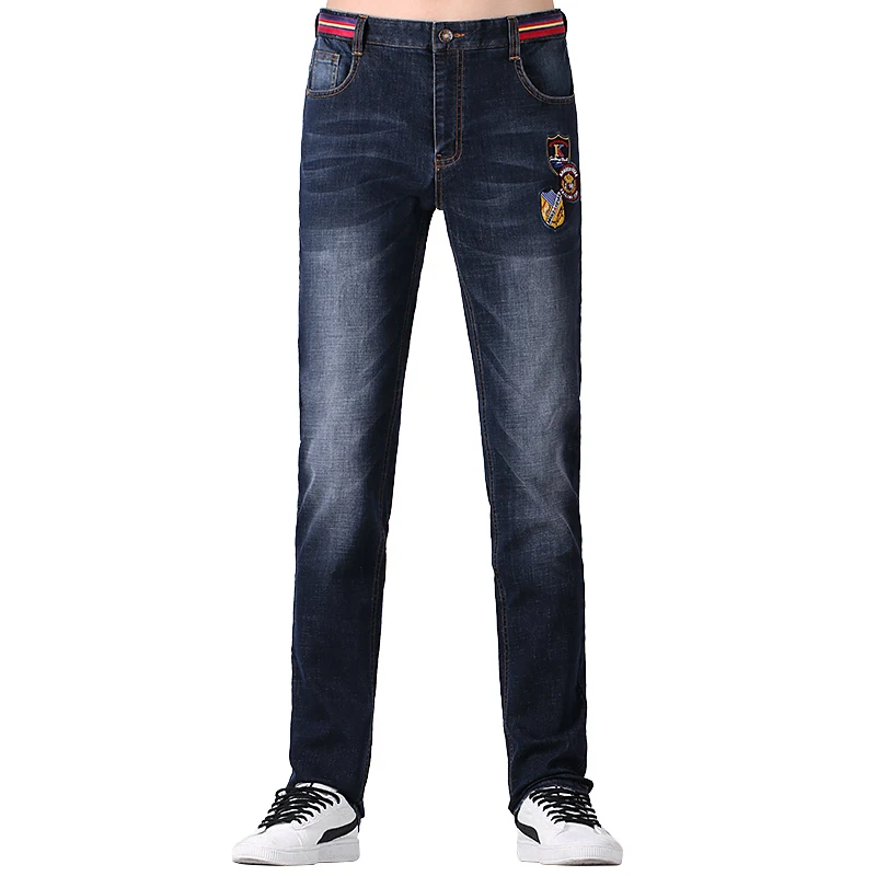 

2020 New Summer Men Jeans Thin Cotton Straight Leg Men Casual Denim Pants Classic Cowboys Young men Jeans Strech Fashion Casua