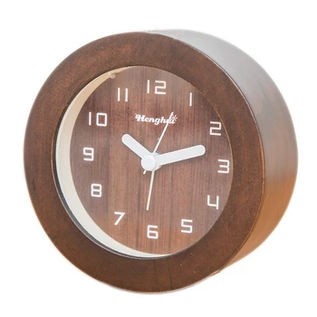 

Bedside Small Night Light Table Wooden Alarm Clock Unique Lazy Kids Desk Revile Alarm Clock Unique Living Room Decoration II50NZ