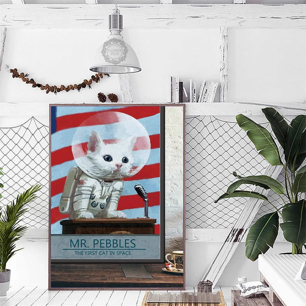 Fallout Video Juego Poster Sr Pebbles Gato Carteles Y Impresiones