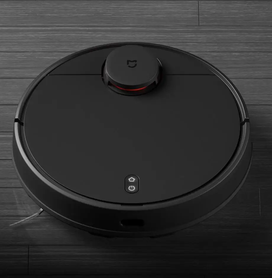 Черный Xiaomi mi робот пылесос 2-го поколения подметальная уборка пола умный планируемый LDS+ WiFi mi jia App 2100Pa S50 - Цвет: Черный