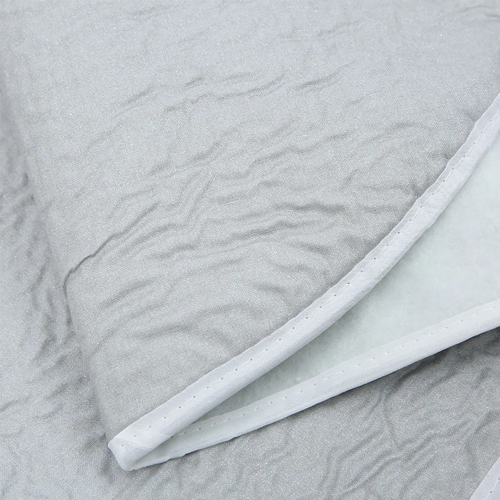 Многоразовые Жаростойкие покрытия для гладильной доски с эластичным краем бытовые теплоотражающие универсальные Твердые покрытые серебром мягкие толстые