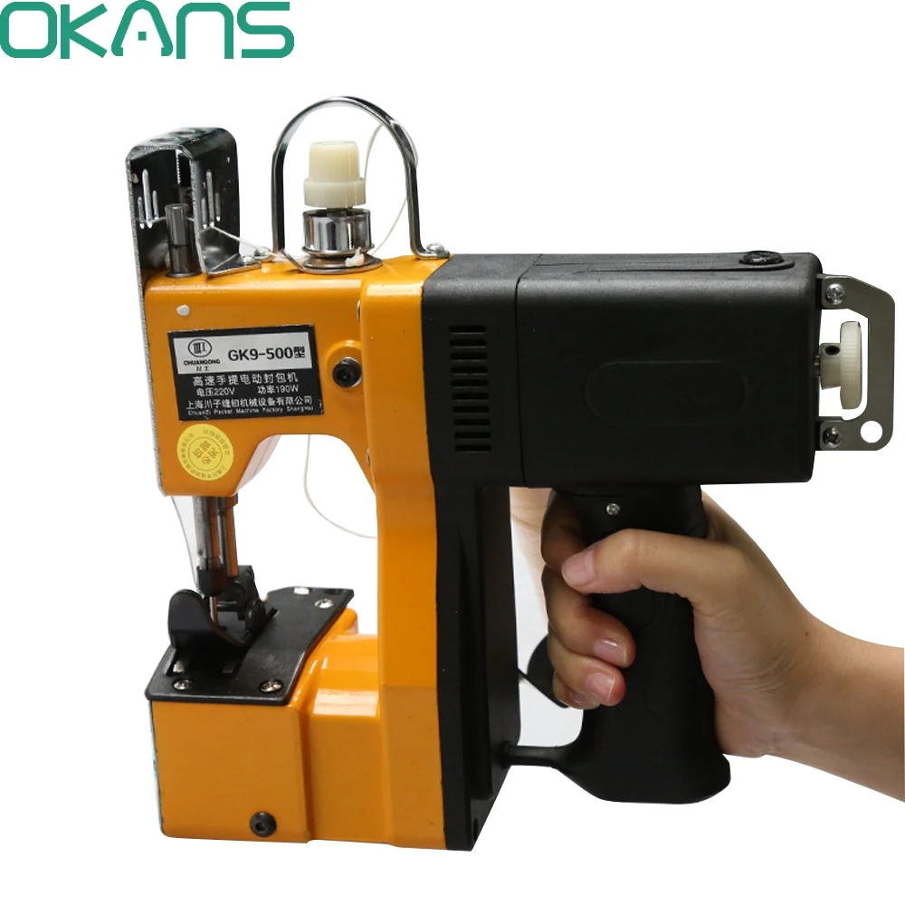 

GK9-500 Gun-type Portable Electric Sewing Machine Sealing Bag machine