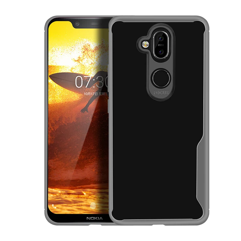 ETIMGA чехол для Nokia для детей возрастом 2, 3, 5, 6, 7, 8, 1X7X6X3X71 6,1 2,2 3,1 3,2 4,2 5,1 7,1 8,1 плюс Чехол HD прозрачный резиновый чехол-накладка