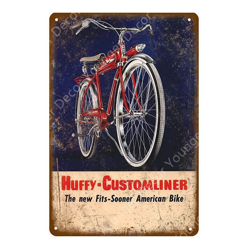Для езды на велосипеде металлические знаки езда на велосипеде ретро постер винтажный Бар Паб Клуб домашний декор потертый шик настенные художественные дощечки с рисунком YI-033 - Цвет: YD7725EI