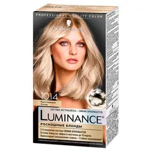 Краска для волос Luminance, кристальный блонд, тон 10.14, 165 мл