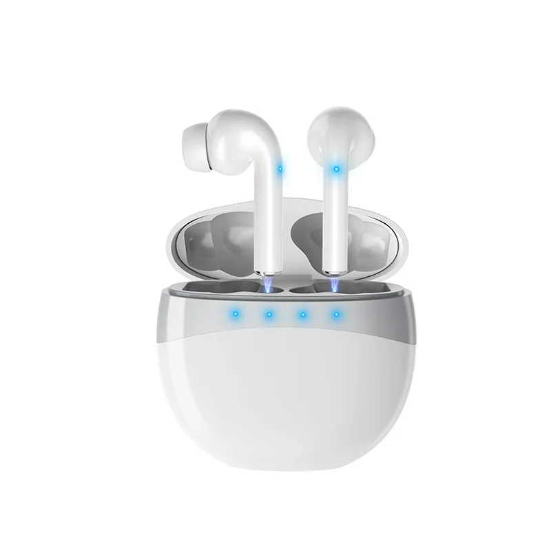 TWS M19, беспроводные Bluetooth наушники, 3D стерео 5,0, музыкальные спортивные наушники, водонепроницаемые, HIFI, с шумоподавлением, деловые наушники - Цвет: White