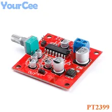 PT2399 moduł mikrofonu mikrofon płytka pogłosu płyta pogłosu DC 6-15V bez modułu wzmacniacza przedwzmacniacza