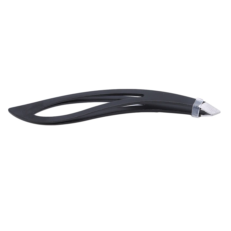 Eyebrow Tweezers 1PC Stainless Steel Slanted Flat Point Tip for Eyebrow Hair Removal Makeup