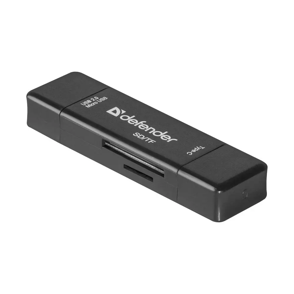 Универсальный картридер Defender Multi Stick USB2.0 TYPE A/B/C- SD/TF